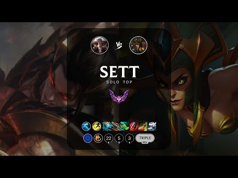 Sett Top vs Cassiopeia - EUW Master Patch 14.7