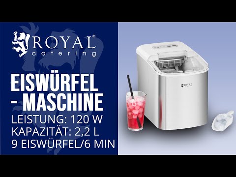 Video - Eiswürfelmaschine - 2,2 L