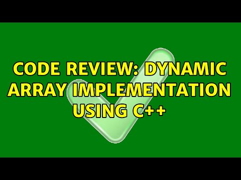 Code Review Dynamic Array Implementation Using C 3 Solutions
