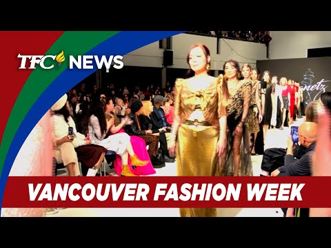 Former Filipino caregiver Genette Mujar shows off creations at Vancouver Fashion Week TFC News