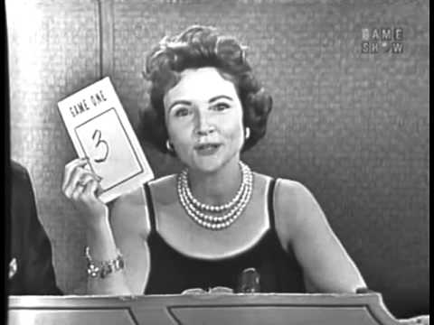 To Tell the Truth - 1962 Pulitzer winner; PANEL: Johnny Carson, Betty White (May 21, 1962)