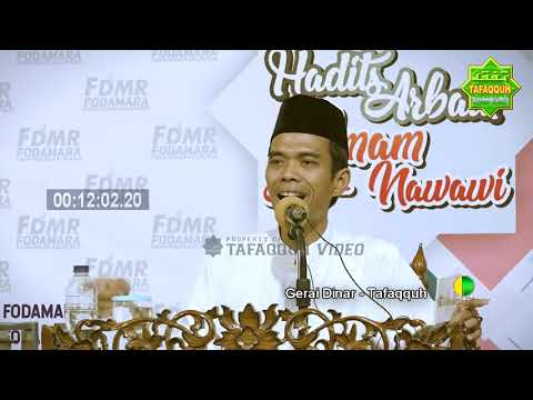Kajian Hadist Arbain An Nawawi - Hadits #15 - Berkata Baik atau Diam - Ustadz Abdul Somad, Lc MA