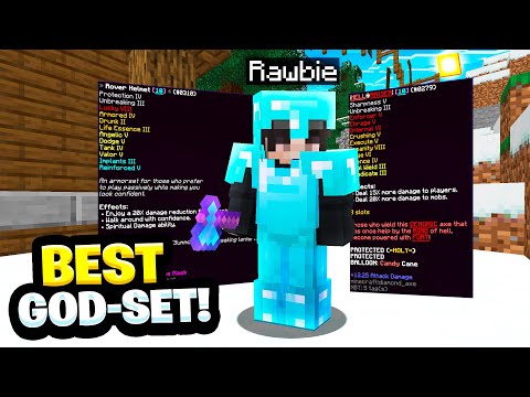 USING ONE OF THE *BEST* GOD-SETS ON THE SERVER! | Minecraft Factions | Minecadia Pirate [5]