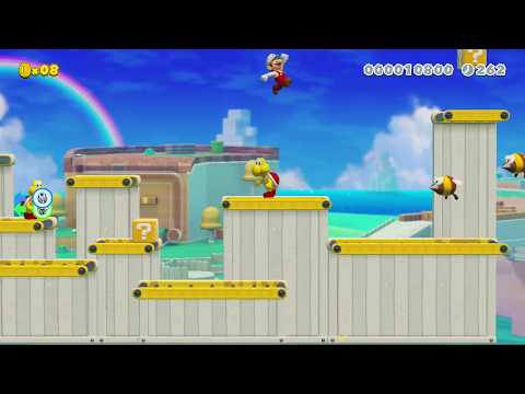 Online VS. ~ 1-1 はじまりの草原  Meadow of beginning by きみのえがおはS+ - Super Mario Maker 2 - No Commentary 1cb