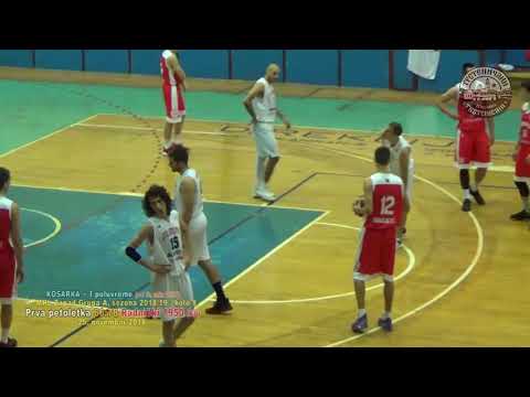 Košarka I POLUVREME: Prva petoletka – Radnički 1950 (KG) 66:78; Trstenik SRB, 25. nov 2018.