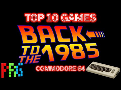BEST Commodore 64 Games Of 1985 | TOP 5 C64 Games From The '80s