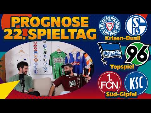 2. Bundesliga Prognose: 22. Spieltag Nürnberg-KSC, Kiel-Schalke & mehr Tipps & Analyse