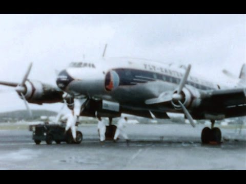 Eastern Lockheed L-749 Constellation - "Arrival Bermuda" - 1956