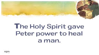 12.13.20 Unit 28 Session 2 Peter Healed a Man