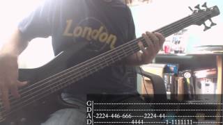 Maximum The Hormone - Zetsubou Billy [Bass Cover + Tab]