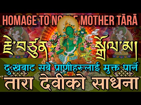 ☸️Homage to Noble Mother Tara: Liberate All Beings from Suffering (Powerful Mantra)