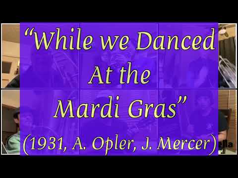 While We Danced at the Mardi Gras- Acapella App cover
