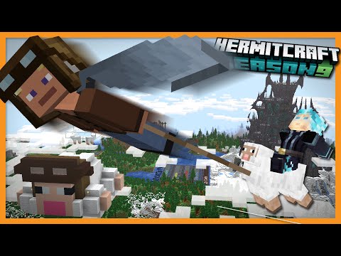 The Aerial Sheep Service RETURNS!!! - Minecraft Hermitcraft Season 9 #30