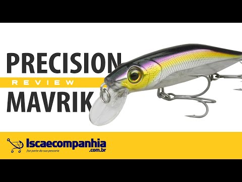 Vídeo Isca Rapala Precision Xtreme Mavrik PXRM110