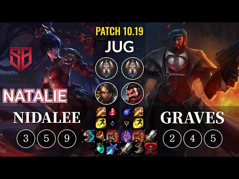 SB Natalie Nidalee vs Graves Jungle - KR Patch 10.19