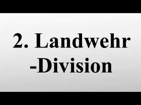 2. Landwehr-Division