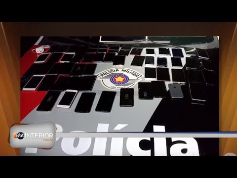 Quatro homens foram presos na região suspeitos de furtar mais de 50 celulares