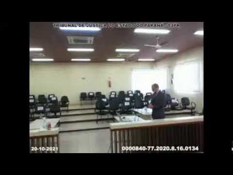 Sessão de Julgamento - Vitinei - Pinhão