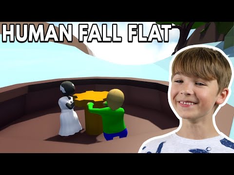 GRANNY AND BALDI JUNGLE ADVENTURE in HUMAN FALL FLAT