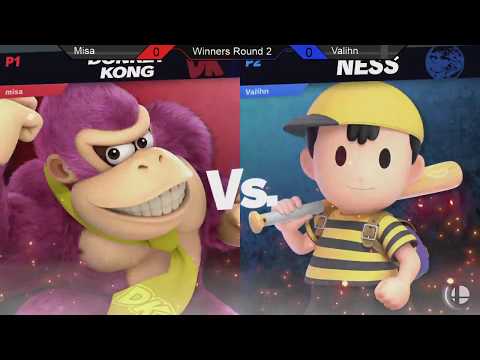 Smash Ultimate @ UCI #15 - Misa (Donkey Kong) vs Valihn (Ness) Winners Round 2 -