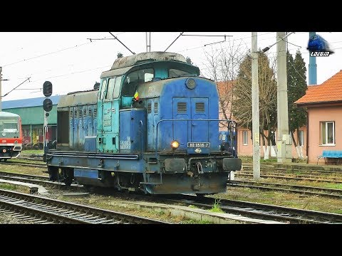 LDH80-0516-7 & Mecanic Super Engineer la Manevra/Shunting in Gara Cluj Napoca Station 01December2017