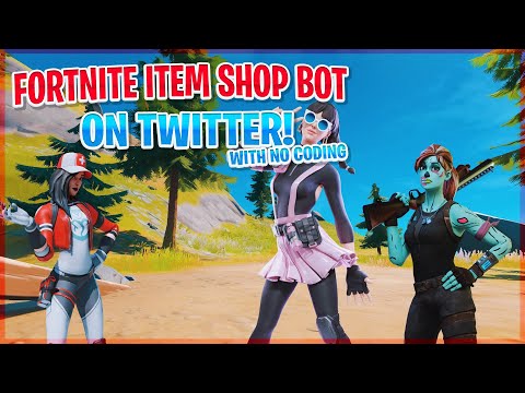 How to make a Fortnite Item Shop bot on Twitter with NO CODING!