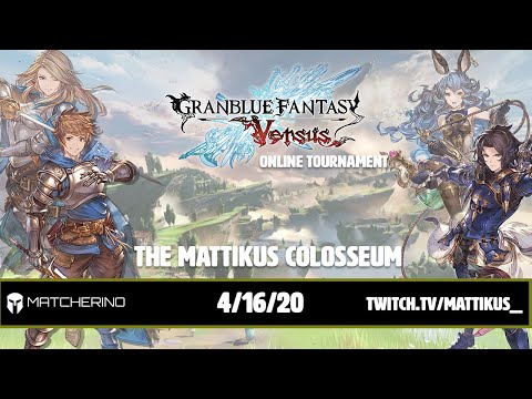 Mattikus Colosseum Gran Blue Fantasy Versus