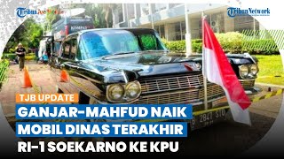 Ganjar-Mahfud Daftar Pilpres ke KPU Pakai Mobil Dinas Terakhir RI-1 Soekarno, Intip Penampakannya