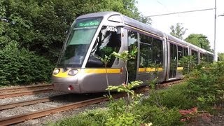 preview picture of video 'LUAS Tram number 5024 - Milltown, Dublin'