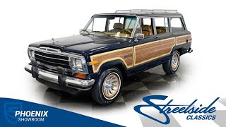 Video Thumbnail for 1987 Jeep Grand Wagoneer