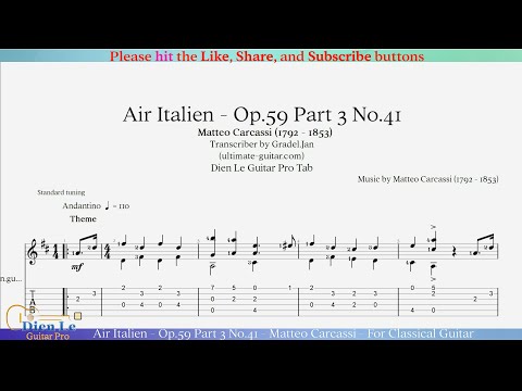 Opus 59 Part 3 No 41 - Air Italien - Matteo Carcassi
