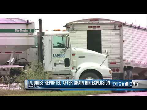 Injuries Reported After Grain Bin Explosion
