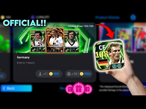 Konami Surprised Everyone 😳 Germany Epic Legends OUT NOW! K. RUMMENIGGE CONFIRMED? eFootball 2026