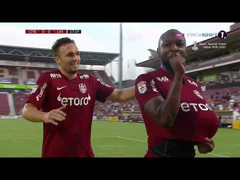 UEFA Champions League. M. Cestor goal (CFR Cluj 1:0 Red Imps)