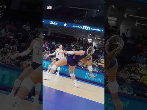 Bu Kurtarış EFSANE Oldu 🐐🔥🏐#womenvolleyball