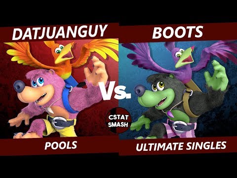 NO CAPS 9/6/19 - DatJuanGy (Banjo, Ridley) vs Boots (Banjo, Joker) Smash Ultimate Pools