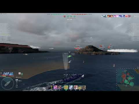 World of Warships: 5thGame With T10 Lüshun (6-7/10) I'm Done With This Ship