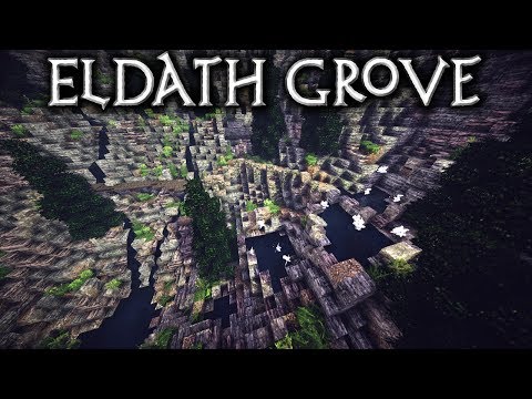 Minecraft: Eldath Grove - Ep4 The Healing Pools (Let's Build)