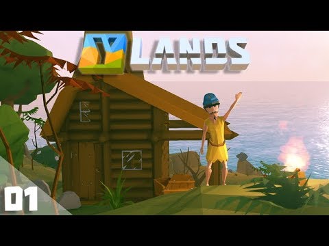 TheVexios - [YLANDS] - EP.01: Discovery of the successor to Minecraft?!  (Survival/Craft/Exploration/Sandbox)