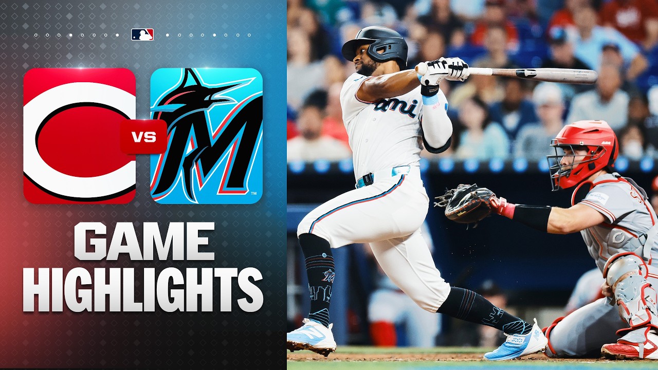 4월8일 마이애미 신시내티 MLB 하이라이트