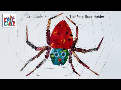 The Very Busy Spider – 🕷️ Read aloud of the classic Eric Carle book for kids!