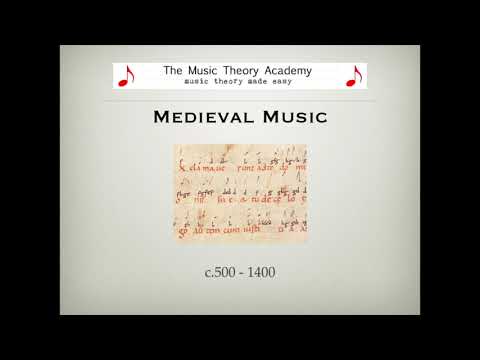 Medieval Music - A Quick Guide