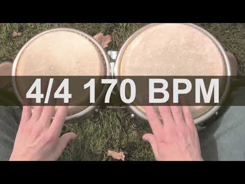 🔴 170 BPM Bongós Metronome #Drum #Metronome #Track #free