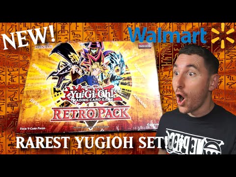 Opening Konami's Reprint of Retro Pack 1 The RAREST YuGiOh Set OF ALL TIME! NEW