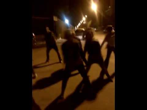 ...dance crew in the street... aries ballet