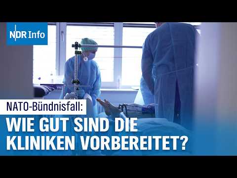 Video Thumbnail: NATO-Bündnisfall: Wie Krankenhäuser auf den Ernstfall vorbereitet werden | NDR Info