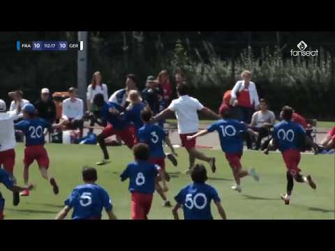EYUC 2017 - Universe point France vs Germany - U17 Men Final - Ultimate frisbee