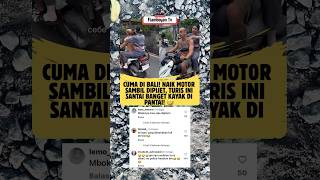 Download lagu CUMA DI BALI! NAIK MOTOR SAMBIL DIPIJET, TURIS INI SANTAI BANGET KAYAK DI PANTAI! #shorts #trending mp3 Download lagu CUMA DI BALI! NAIK MOTOR SAMBIL DIPIJET, TURIS INI SANTAI BANGET KAYAK DI PANTAI! #shorts #trending mp3