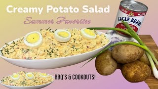 Easy Potato Salad | Perfect for BBQ's, Cookouts & Potluck's