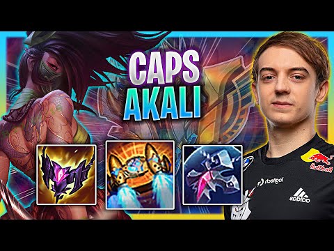 CAPS HARD CARRY WITH AKALI! | G2 Caps Plays Akali Top vs Jax!  Season 2023